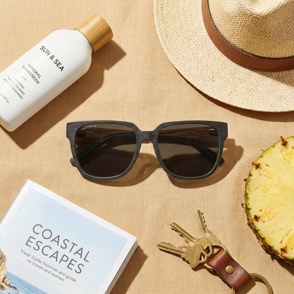 Selkie Oval Polarized Sunglasses in Bio-Acetate