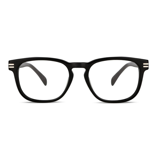 Dylan round eyeglass frames in bio-acetate with clear lenses · ReFramed, photo 1 of 30