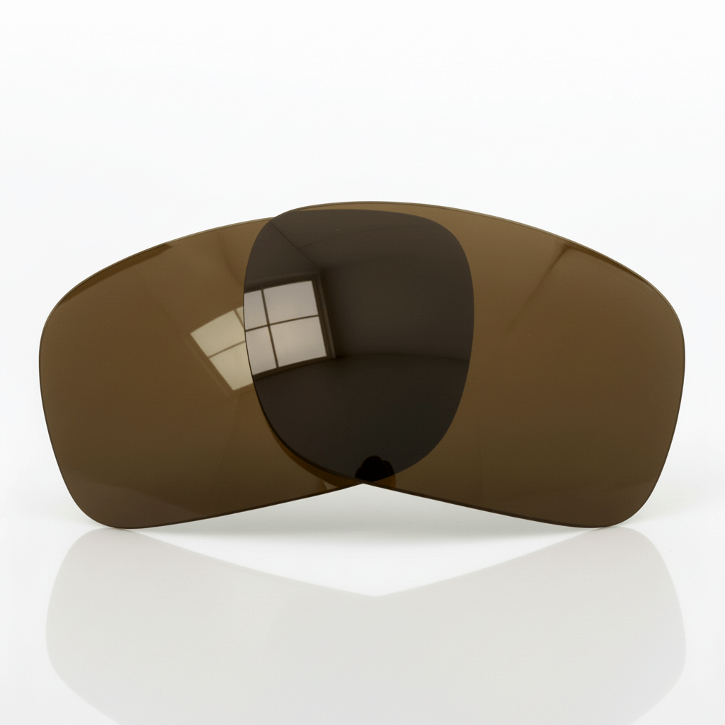 Oakley Holbrook OO9102 replacement lenses — Brown polarized sunglass lens, 100% UV | ReFramed