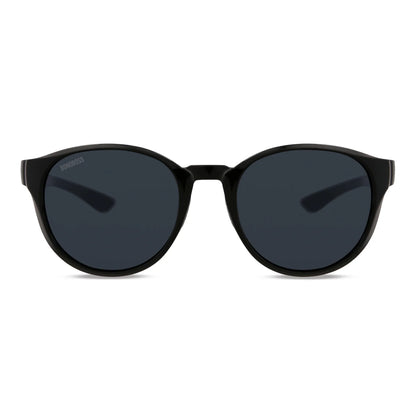 Ashley round polarized sunglasses in recycled plastic, sport collection · ReFramed, photo 1 of 10