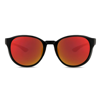 Ashley round polarized sunglasses in recycled plastic, sport collection · ReFramed, photo 3 of 10