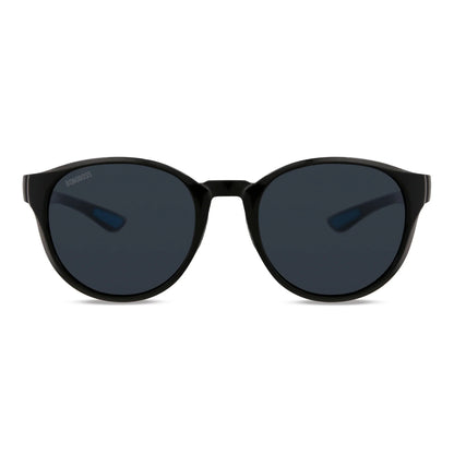 Ashley round polarized sunglasses in recycled plastic, sport collection · ReFramed, photo 5 of 10