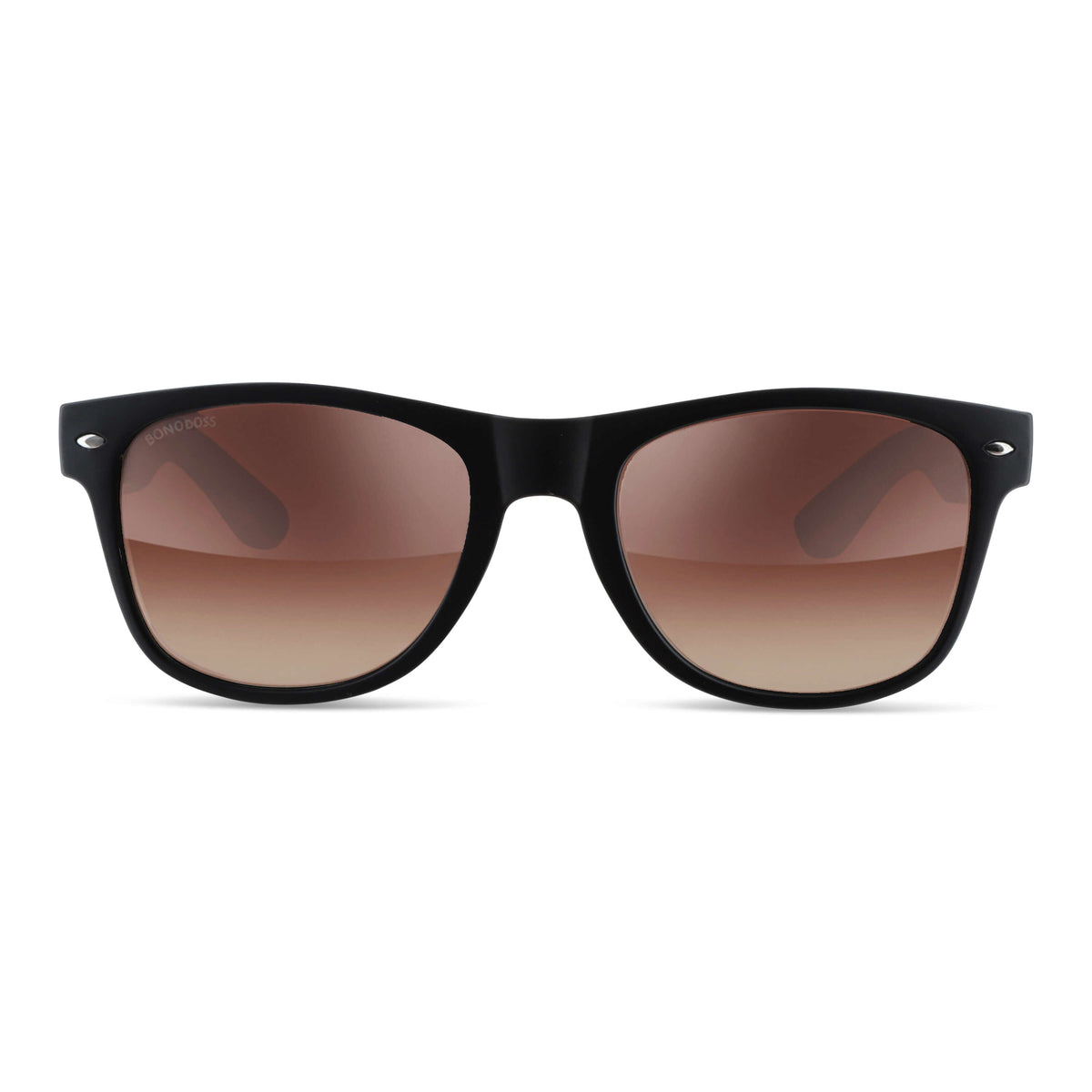 Acacia Dark Designer's wayfarer-style polarized sunglasses in recycled plastic · ReFramed, photo 5 of 30