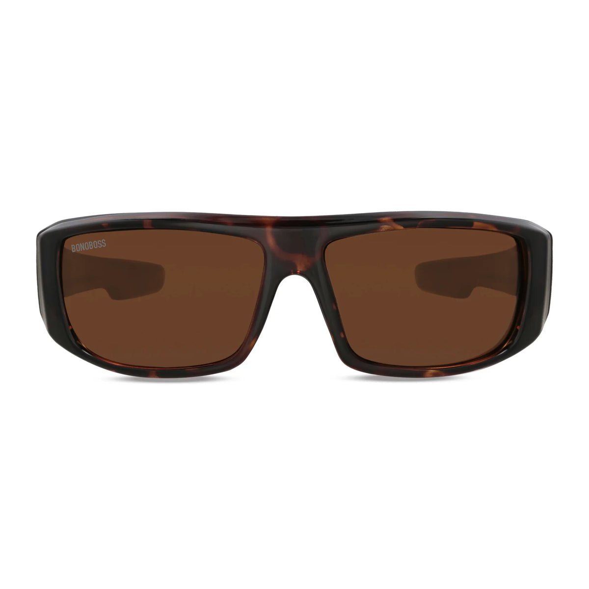 Grizzly polarized sport sunglasses with a lightweight TR90 frame, Demi Brown color · photo 3 of 4