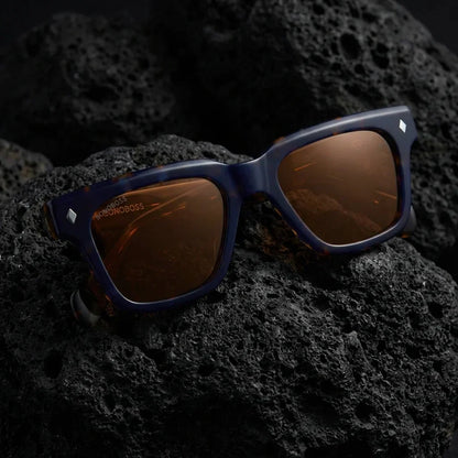 Bruno wayfarer-style polarized sunglasses in bio-acetate · ReFramed, photo 19 of 30