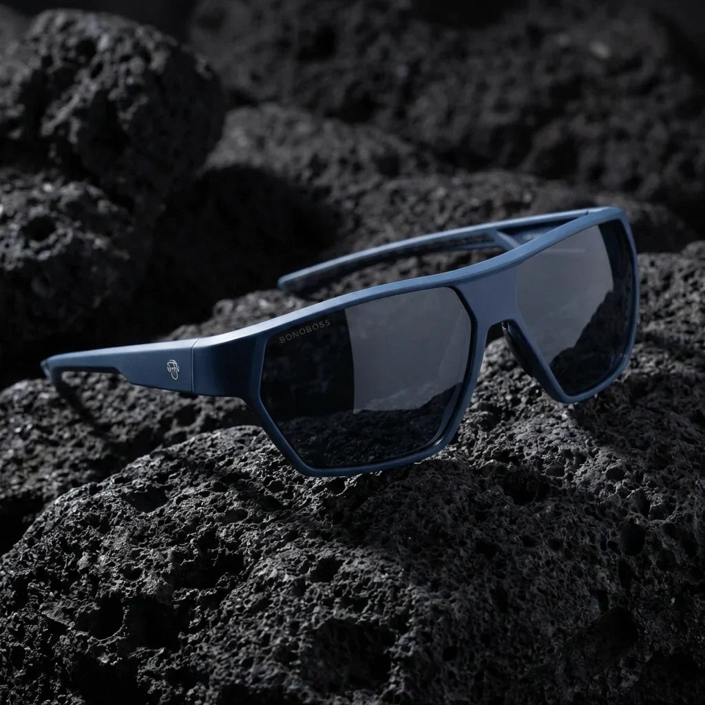 Andes Geometric Polarized Sunglasses in TR90