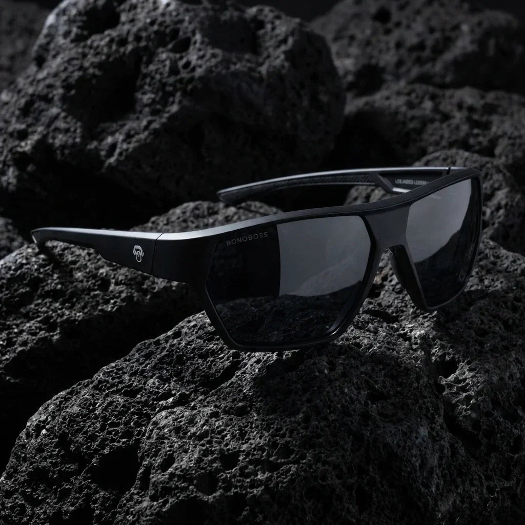 Andes geometric sunglasses with polarized lenses, TR90 frame · ReFramed, photo 13 of 30