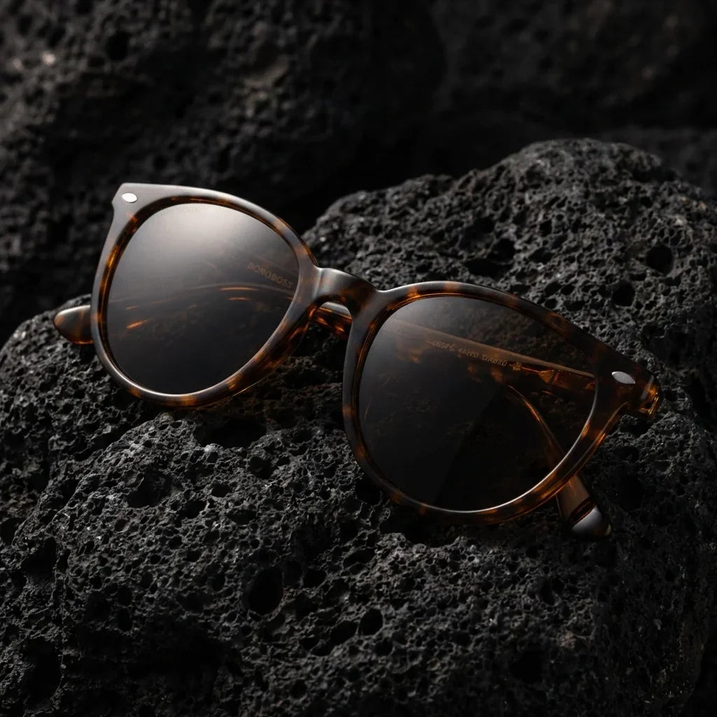 Henua cat eye sunglasses with polarized lenses, bio-acetate frame · ReFramed, photo 25 of 30