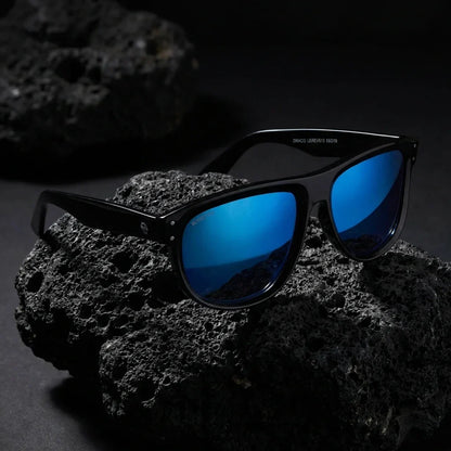 GirlFriend Reverse Wayfarer-Style Polarized Sunglasses in Bio-Acetate