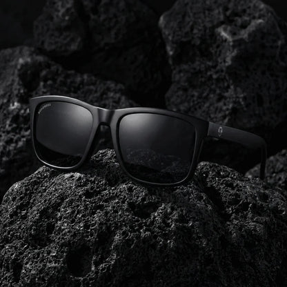 Rapanui RPET Rectangular Polarized Sunglasses in Recycled Plastic