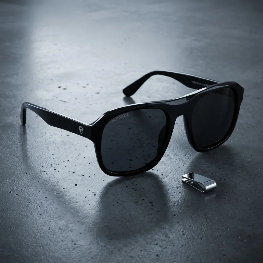 Tom Oval Polarized Sunglasses in Bio-Acetate