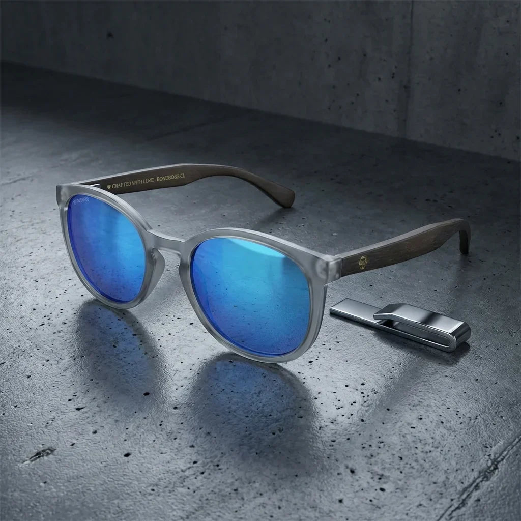 Meli TSP Round Polarized Sunglasses