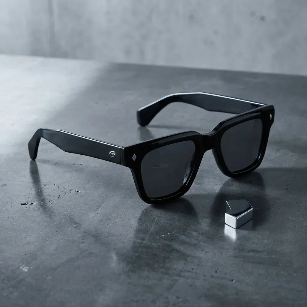 Bruno Wayfarer-Style Polarized Sunglasses in Bio-Acetate