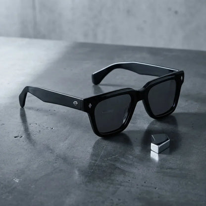 Bruno Wayfarer-Style Polarized Sunglasses in Bio-Acetate