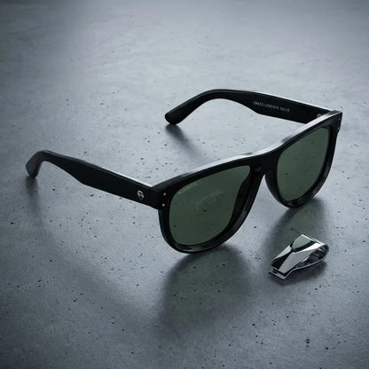 GirlFriend Reverse wayfarer-style polarized sunglasses in bio-acetate · ReFramed, photo 16 of 30