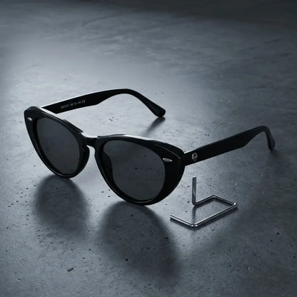 Havana Cat Eye Polarized Sunglasses in Bio-Acetate