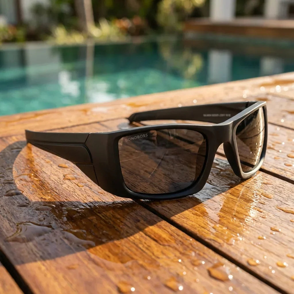 Salmon Seeker sport sunglasses with polarized lenses, TR90 frame · ReFramed, photo 6 of 30