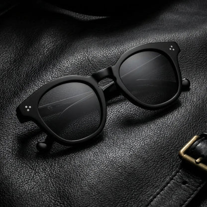 Lenga Oval Polarized Sunglasses in Bio-Acetate