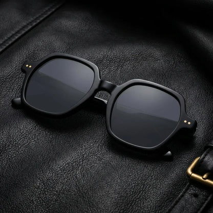 Canarias geometric polarized sunglasses, bio-acetate frame · ReFramed, photo 18 of 30