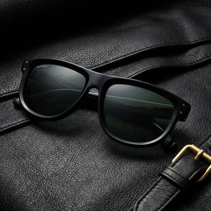 GirlFriend Reverse wayfarer-style polarized sunglasses in bio-acetate · ReFramed, photo 9 of 30