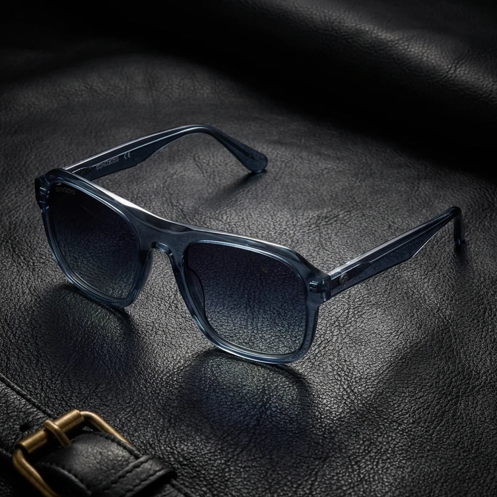 Tom Oval Polarized Sunglasses in Bio-Acetate