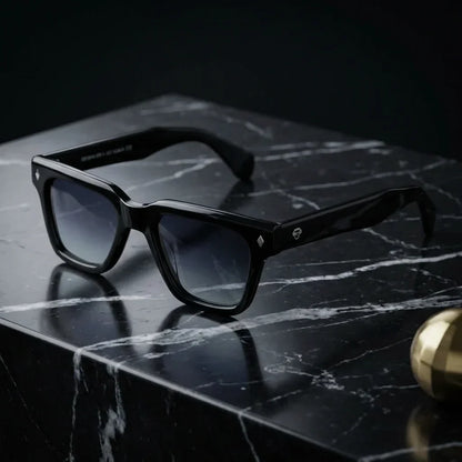 Bruno Wayfarer-Style Polarized Sunglasses in Bio-Acetate