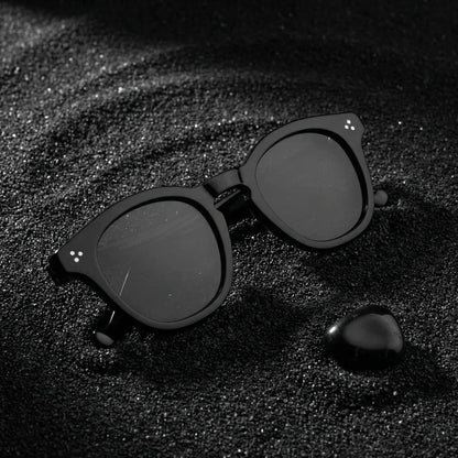 Lenga oval sunglasses with polarized lenses, bio-acetate frame · ReFramed, photo 20 of 30