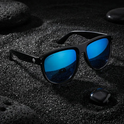 GirlFriend Reverse Wayfarer-Style Polarized Sunglasses in Bio-Acetate