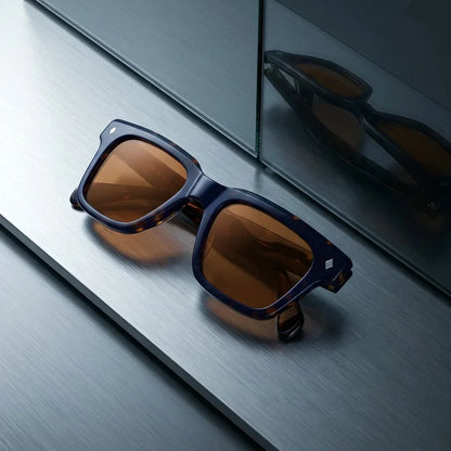 Bruno wayfarer-style polarized sunglasses in bio-acetate · ReFramed, photo 20 of 30