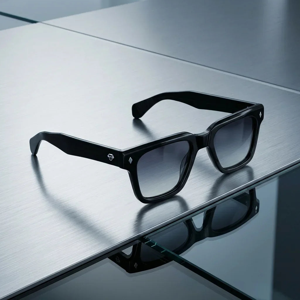Bruno wayfarer-style polarized sunglasses in bio-acetate · ReFramed, photo 27 of 30