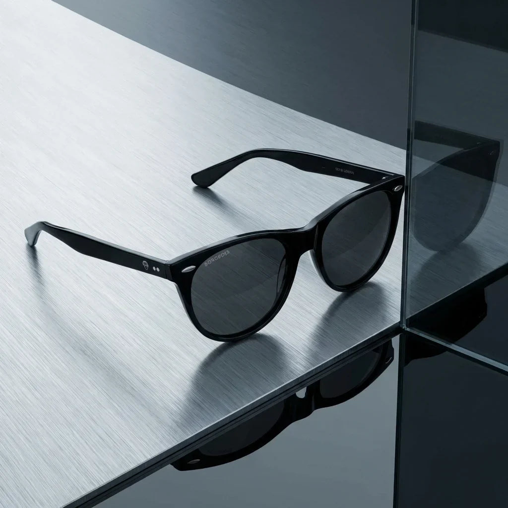 Hanga Roa Cat Eye Polarized Sunglasses in Bio-Acetate and Natural Wood