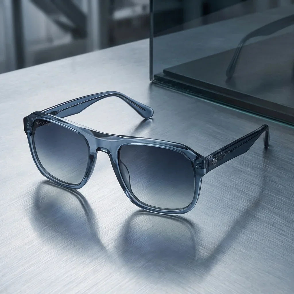 Tom Oval Polarized Sunglasses in Bio-Acetate