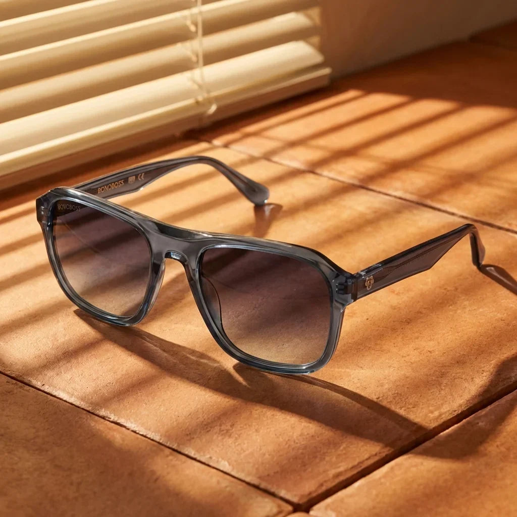 Tom Oval Polarized Sunglasses in Bio-Acetate