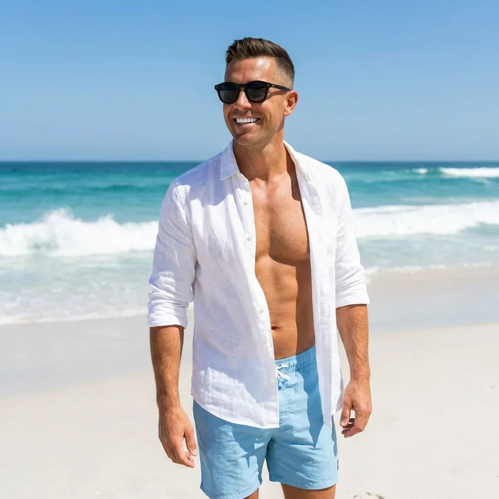 Lenga Oval Polarized Sunglasses in Bio-Acetate