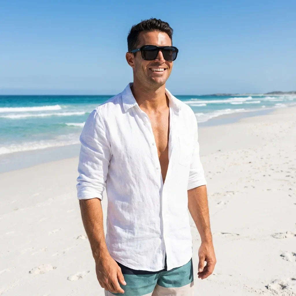 Tom Oval Polarized Sunglasses in Bio-Acetate
