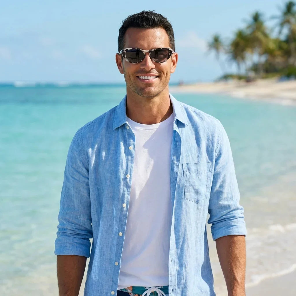 Havana cat eye sunglasses with polarized lenses, bio-acetate frame · ReFramed, photo 11 of 30
