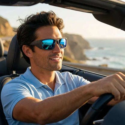Salmon Seeker sport sunglasses with polarized lenses, TR90 frame · ReFramed, photo 28 of 30