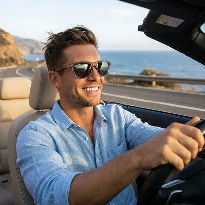 GirlFriend Reverse wayfarer-style polarized sunglasses in bio-acetate · ReFramed, photo 26 of 30