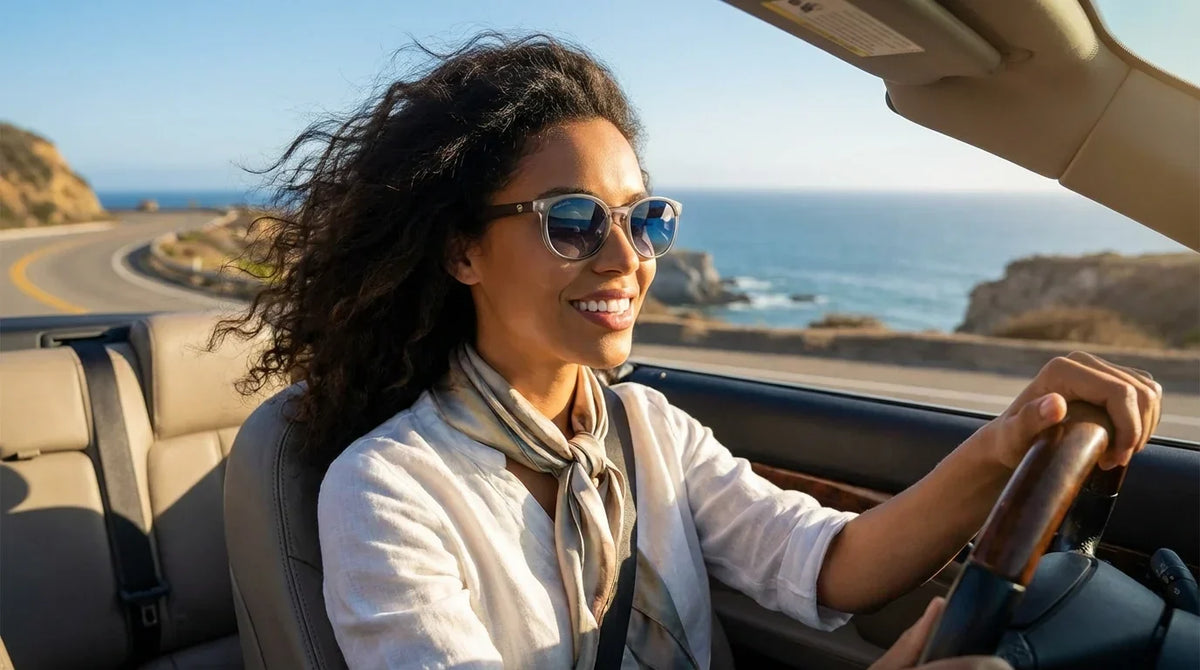 Meli TSP Round Polarized Sunglasses