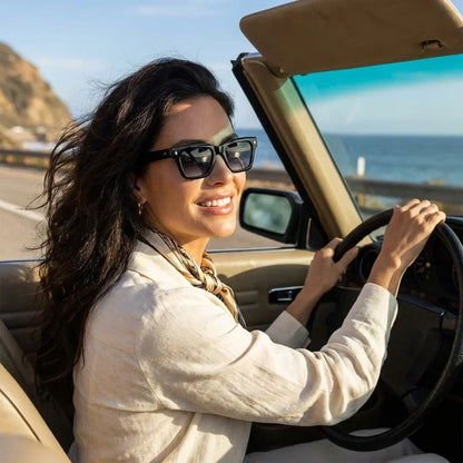 Bruno Wayfarer-Style Polarized Sunglasses in Bio-Acetate