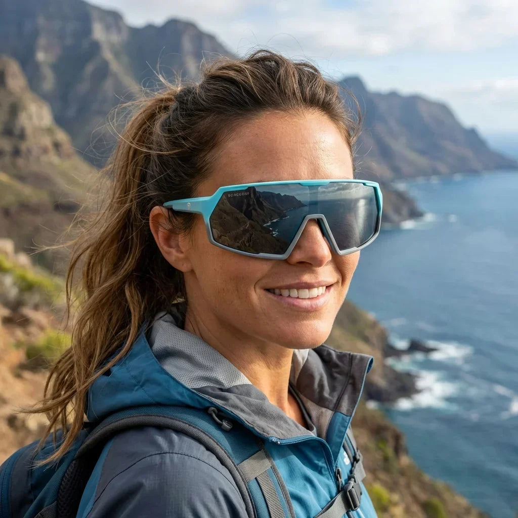 Puma sport sunglasses with polarized lenses, TR90 frame · ReFramed, photo 10 of 30
