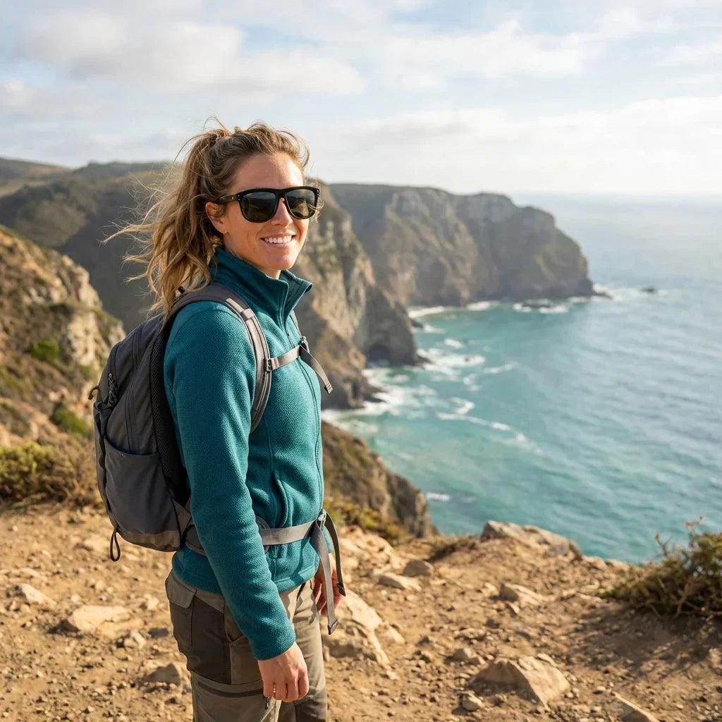 GirlFriend Reverse wayfarer-style polarized sunglasses in bio-acetate · ReFramed, photo 10 of 30