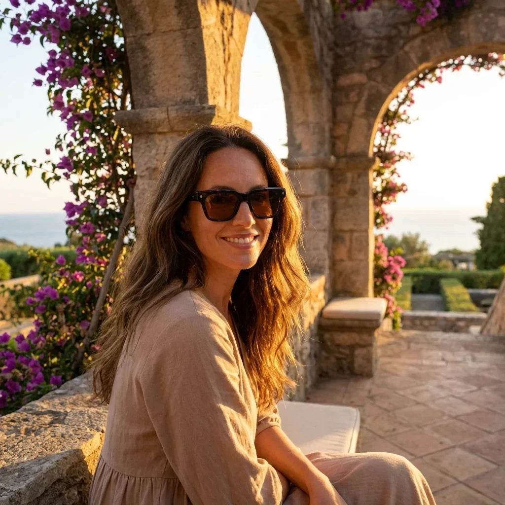 Bruno wayfarer-style polarized sunglasses in bio-acetate · ReFramed, photo 17 of 30
