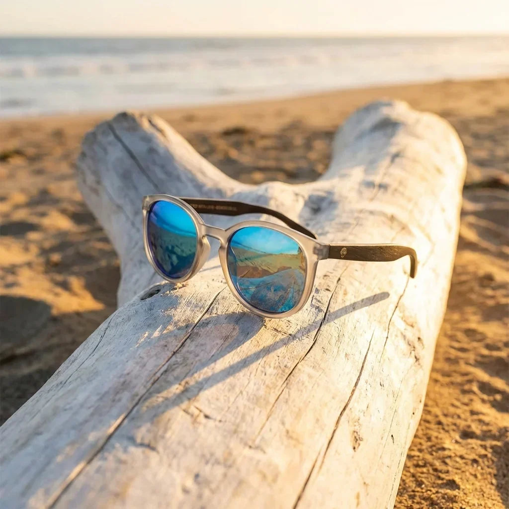Meli TSP Round Polarized Sunglasses