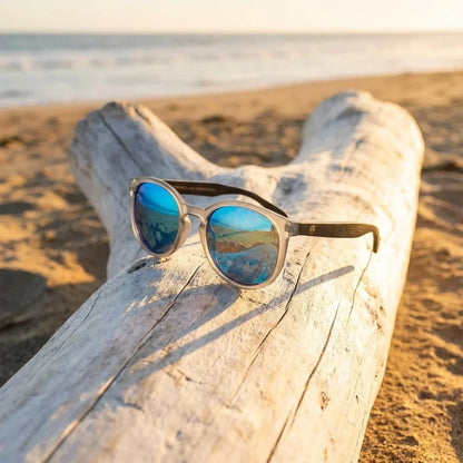 Meli TSP Round Polarized Sunglasses