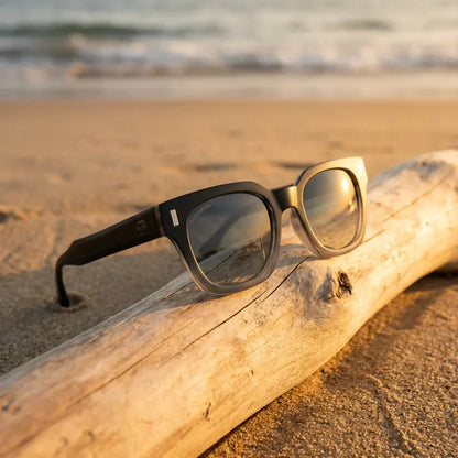 Osorno RPET Rectangular Polarized Sunglasses in Recycled Plastic