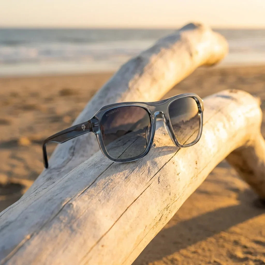 Tom Oval Polarized Sunglasses in Bio-Acetate