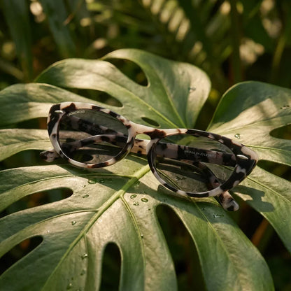 Havana cat eye sunglasses with polarized lenses, bio-acetate frame · ReFramed, photo 21 of 30