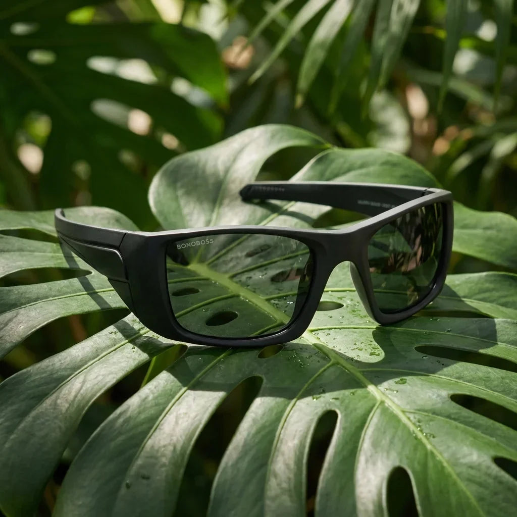 Salmon Seeker sport sunglasses with polarized lenses, TR90 frame · ReFramed, photo 24 of 30