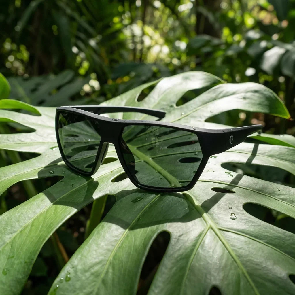 Andes geometric sunglasses with polarized lenses, TR90 frame · ReFramed, photo 12 of 30